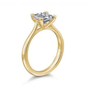 Grace Princess Solitaire Engagement Ring