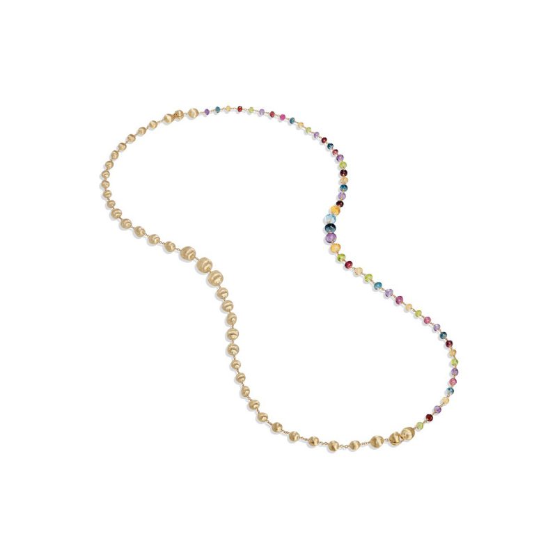 Marco Bicego Mixed Gemstone Convertible Necklace