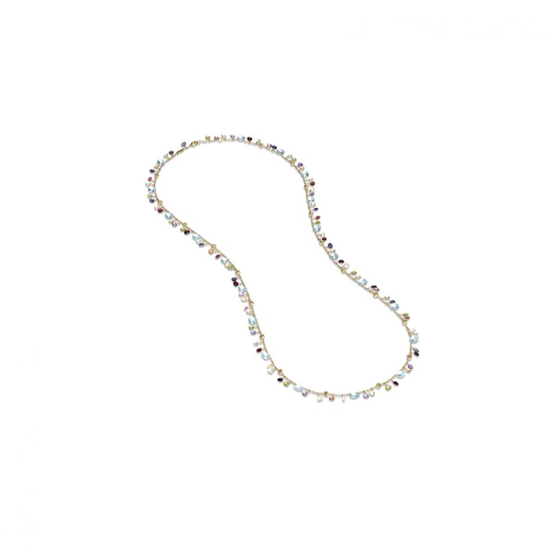 Marco Bicego Mixed Gemstone Long Necklace