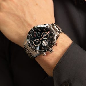 Lifestyle image of the Tag Heuer 43mm Carrera Watch