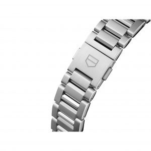 Clasp view on the Tag Heuer 43mm Carrera Watch