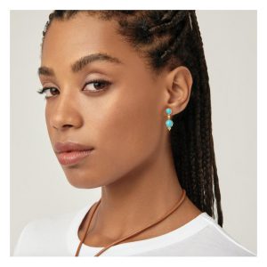 Temple St Clair Double Drop Earrings