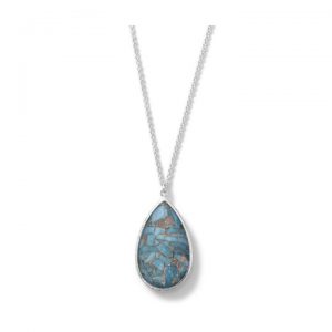 Ippolita Rock Candy Turquoise Elongated Drop Pendant Necklace