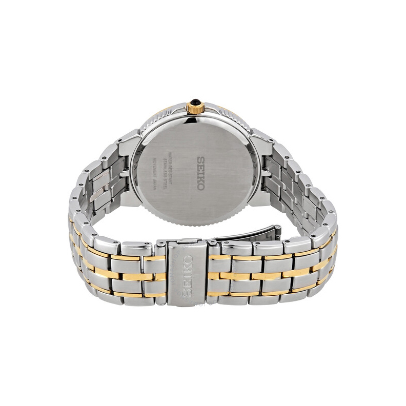 Seiko 42mm Solar Two Tone Watch – Bailey's Fine Jewelry