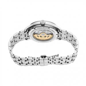 Underside and bracelet view of the Seiko 41.7mm Ladies Presage Japanese Garden Collection Watch