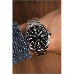 Lifestyle image of the Tag Heuer 43mm Aquaracer Professional 300 Watch