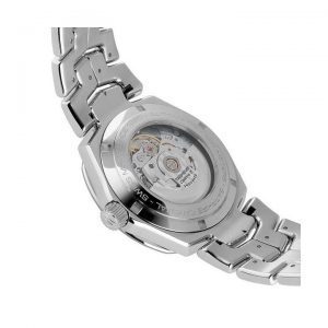 Backside view of the face on the Tag Heuer 41mm Link Watch