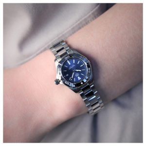 Lifestyle image view of the Tag Heuer 27mm Ladies Aquaracer Watch