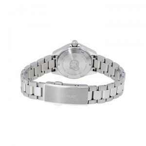 Backside view of the bracelet on the Tag Heuer 27mm Ladies Aquaracer Watch
