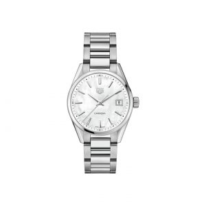Front view of the Tag Heuer 36mm Ladies Carrera Watch