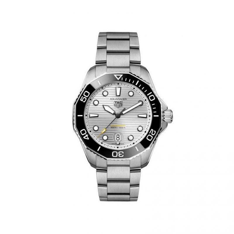Front view of the Tag Heuer 43mm Aquaracer Professional 300 Watch