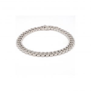 3.52ct Diamond Curb Link Bracelet
