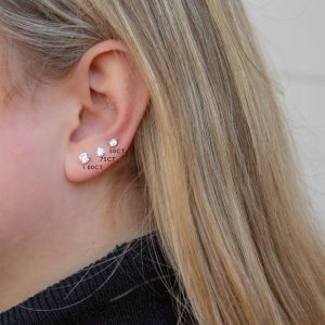 Bailey's Classic Diamond Stud Earrings