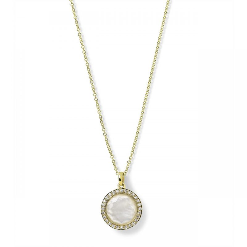 Ippolita Lollipop Small Pendant Necklace in Mother of Pearl