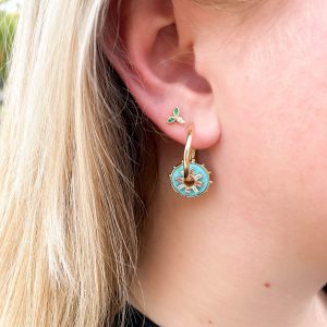 Three Stories Jewelry Single Petal Stud Earring