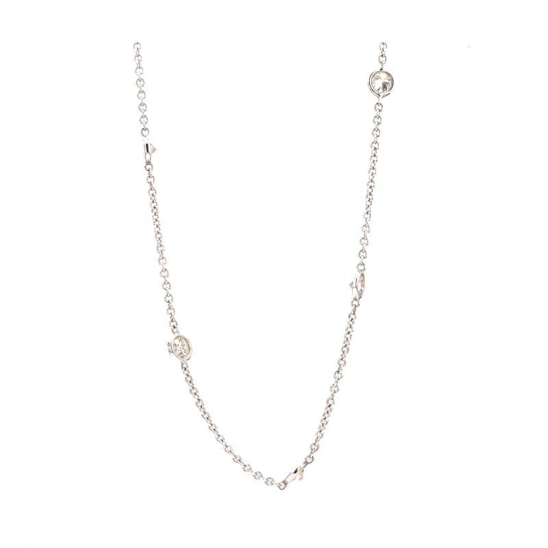 34" Diamonds by the Yard Necklace