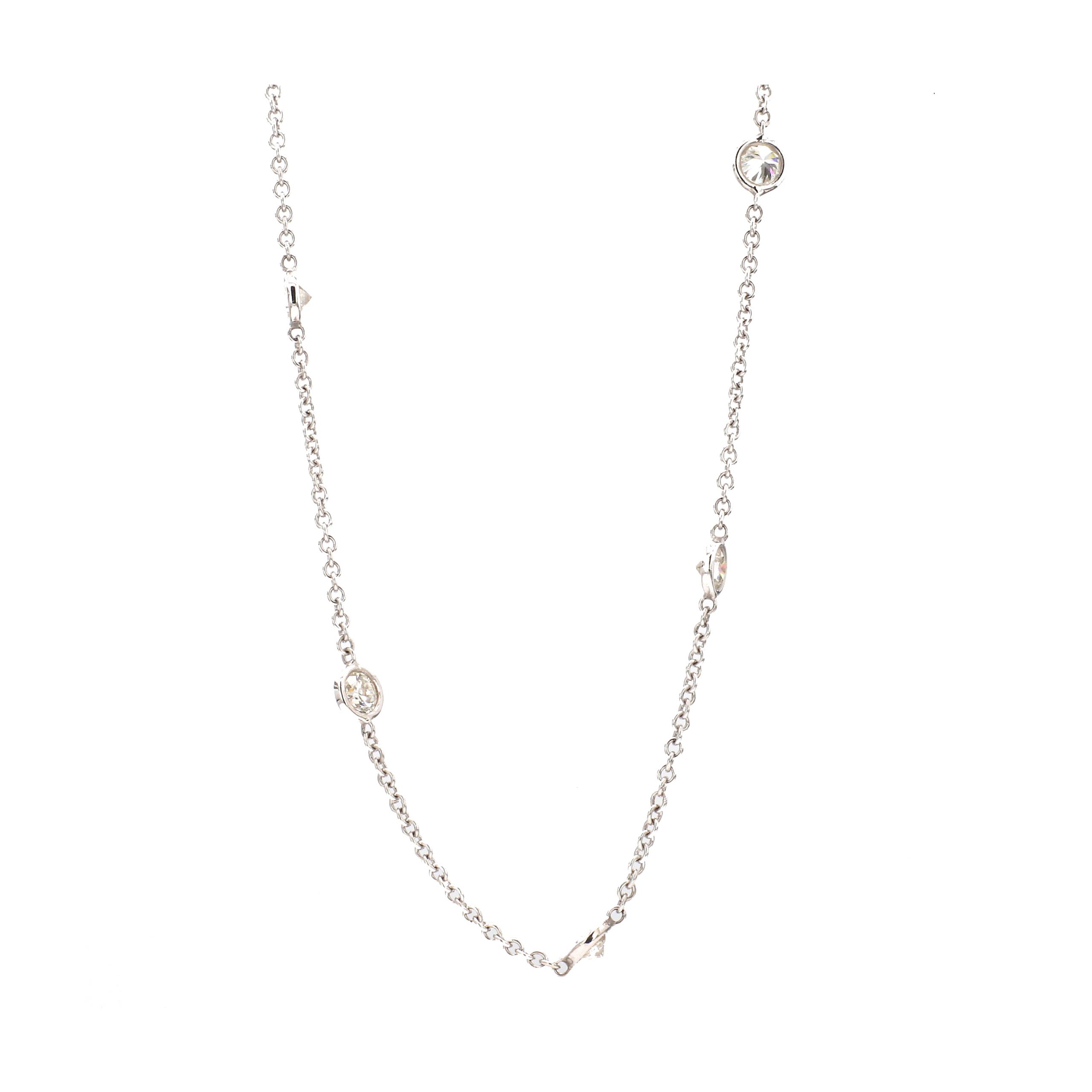34″ Diamonds by the Yard Necklace – Bailey's Fine Jewelry