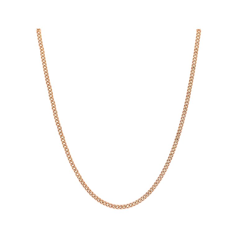 Bailey's Estate Rose Gold Retro Curb Link Chain