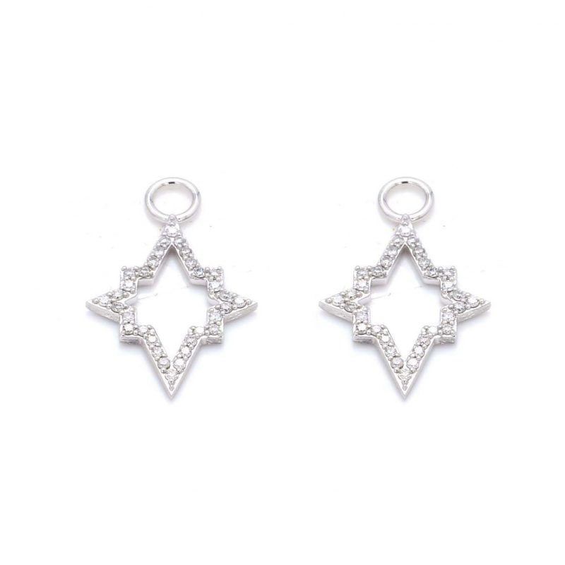 Jude Frances Moroccan North Star Earring Charms