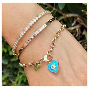 Three Stories Jewelry Classic Small Oval Chain Bracelet