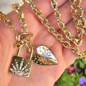Three Stories Jewelry Love Explosion Heart Pendant