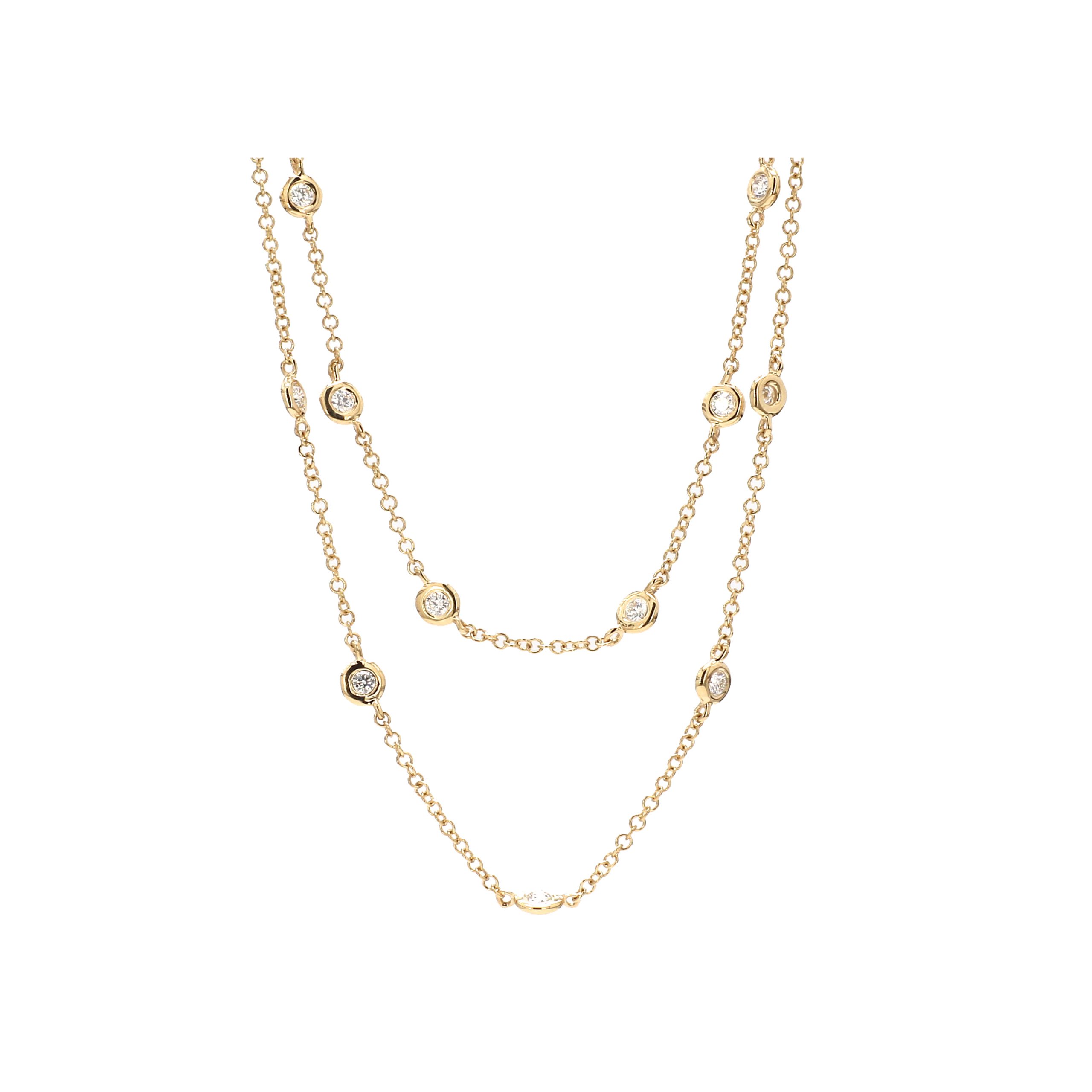 Mint Velvet Gold Tone Triple Layered Necklace | Jarrolds, Norwich