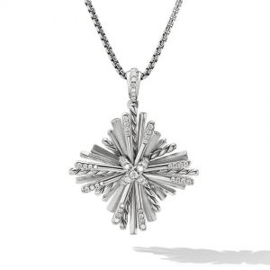 Angelika Maltese Pendant with Pav� Diamonds