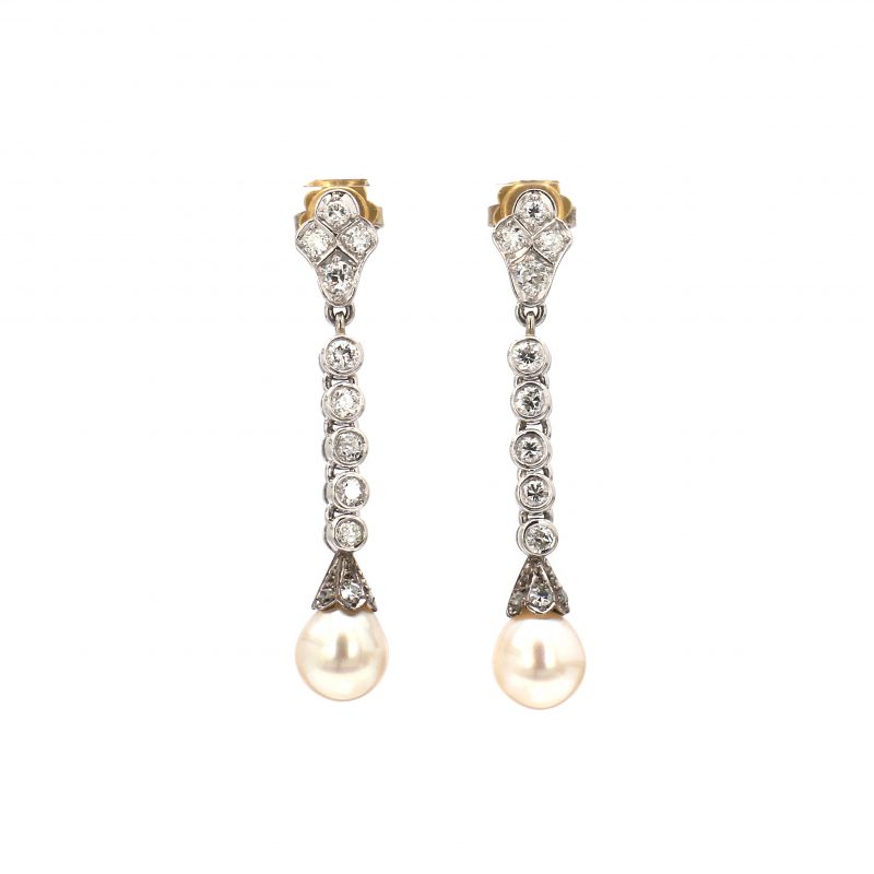 Kwiat Vintage Argyle Aquamarine & Diamond Platinum Earrings In White Gold |  ModeSens