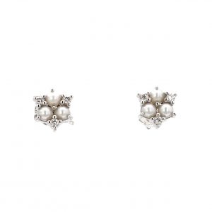 Bailey's Icon Collection Pearl Cluster Stud Earrings