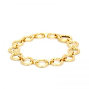 Marco Bicego Jaipur Collection Gold Flat Link Bracelet