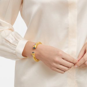 Julie Vos Cassis Demi Cuff in Shell Pearl