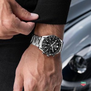 Tag Heuer 44mm Carrera Automatic Chronograph Watch