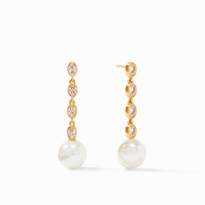 Julie Vos Charlotte Pearl Statement Earrings – Bailey's Fine Jewelry
