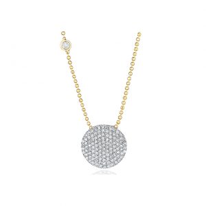 Phillips House Bezel-Set Diamond Infinity Necklace