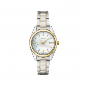 Seiko Essentials Collection 29.8mm Mother of Pearl Dial Watch