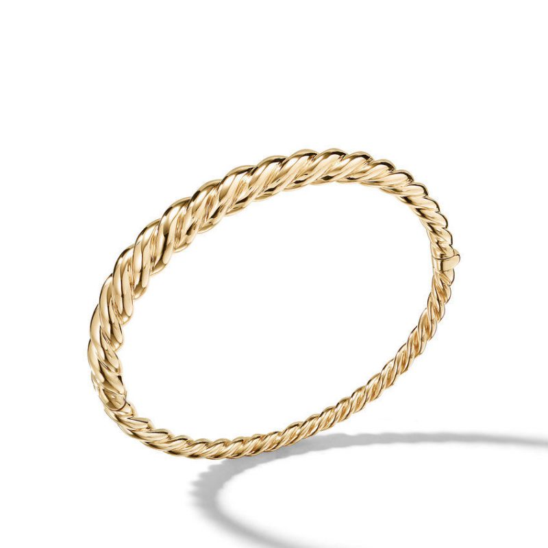 Pure Form� Cable Bracelet in 18K Gold, 6mm