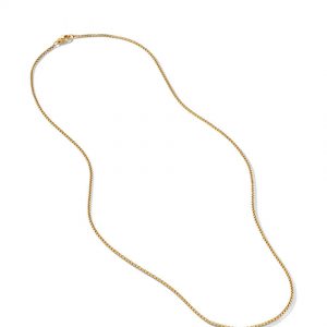 BOX CHAIN IN 18K YELLOW GOLD, 1.7MM