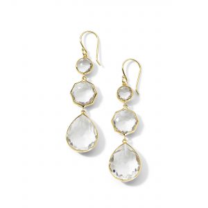 Ippolita Rock Candy Small Crazy 8's Earrings in Rock Crystal