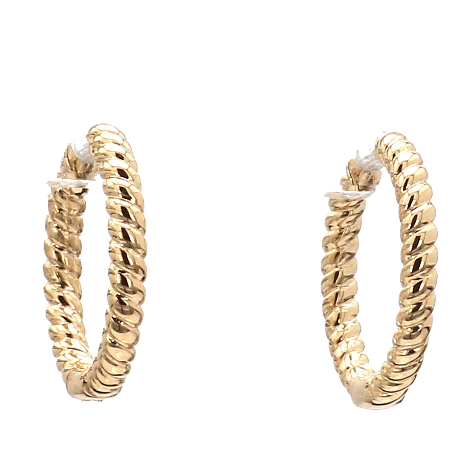 Bailey’s Icon Collection Twisted Huggie Hoop Earrings – Bailey's Fine ...