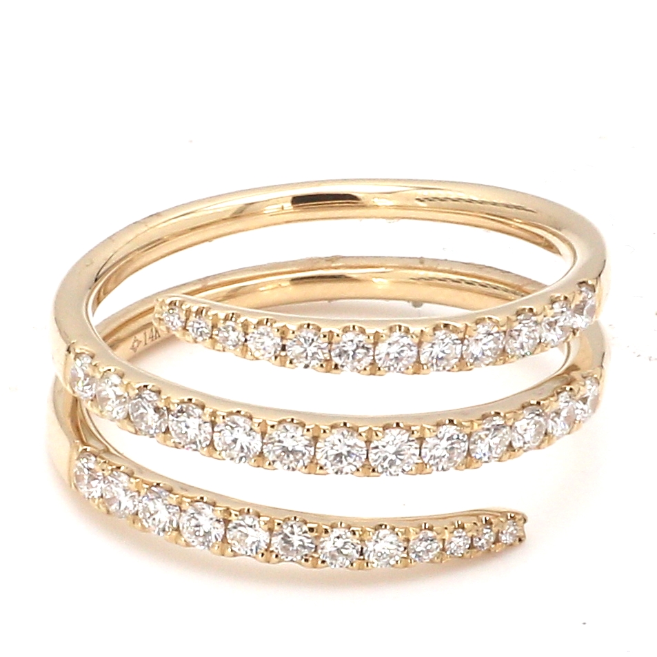 Diamond Swirl Ring – Bailey's Fine Jewelry