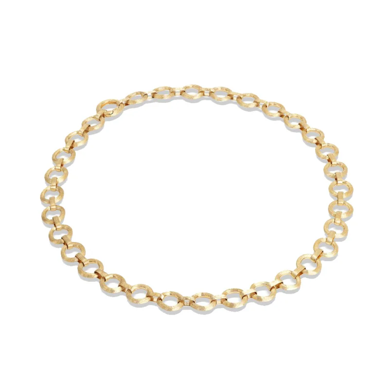 Marco Bicego Jaipur Collection Flat Link Collar Necklace
