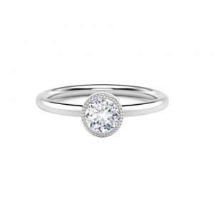 Forevermark Tribute Collection Bezel Set Diamond Ring
