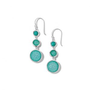Ippolita Lollipop Lollitini 3 Stone Drop Earrings in Turquoise