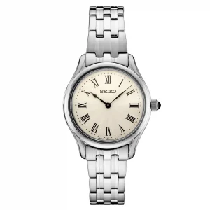 Seiko Essentials 29MM Dress Watch with Champagne Dial