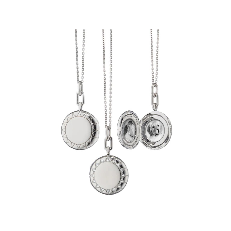 Monica Rich Kosann Round “Isabella” Locket Necklace – Bailey's Fine Jewelry