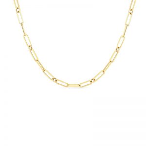 Roberto Coin Gold Paperclip Chain
