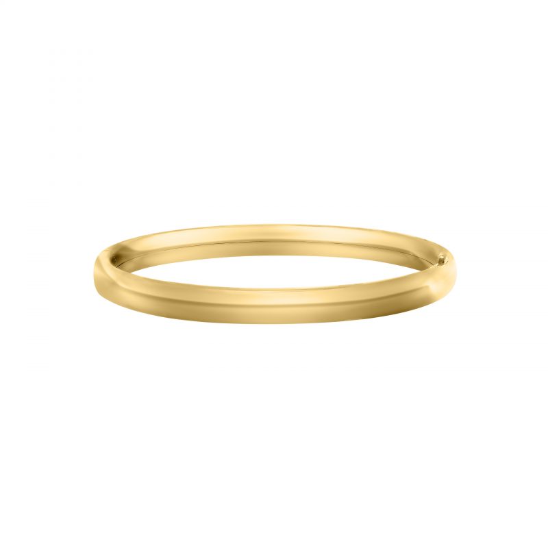 Bailey's Kids Collection Baby Gold Filled Flat Edge Bangle