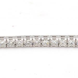 2.5CT White Gold Diamond Tennis Bracelet