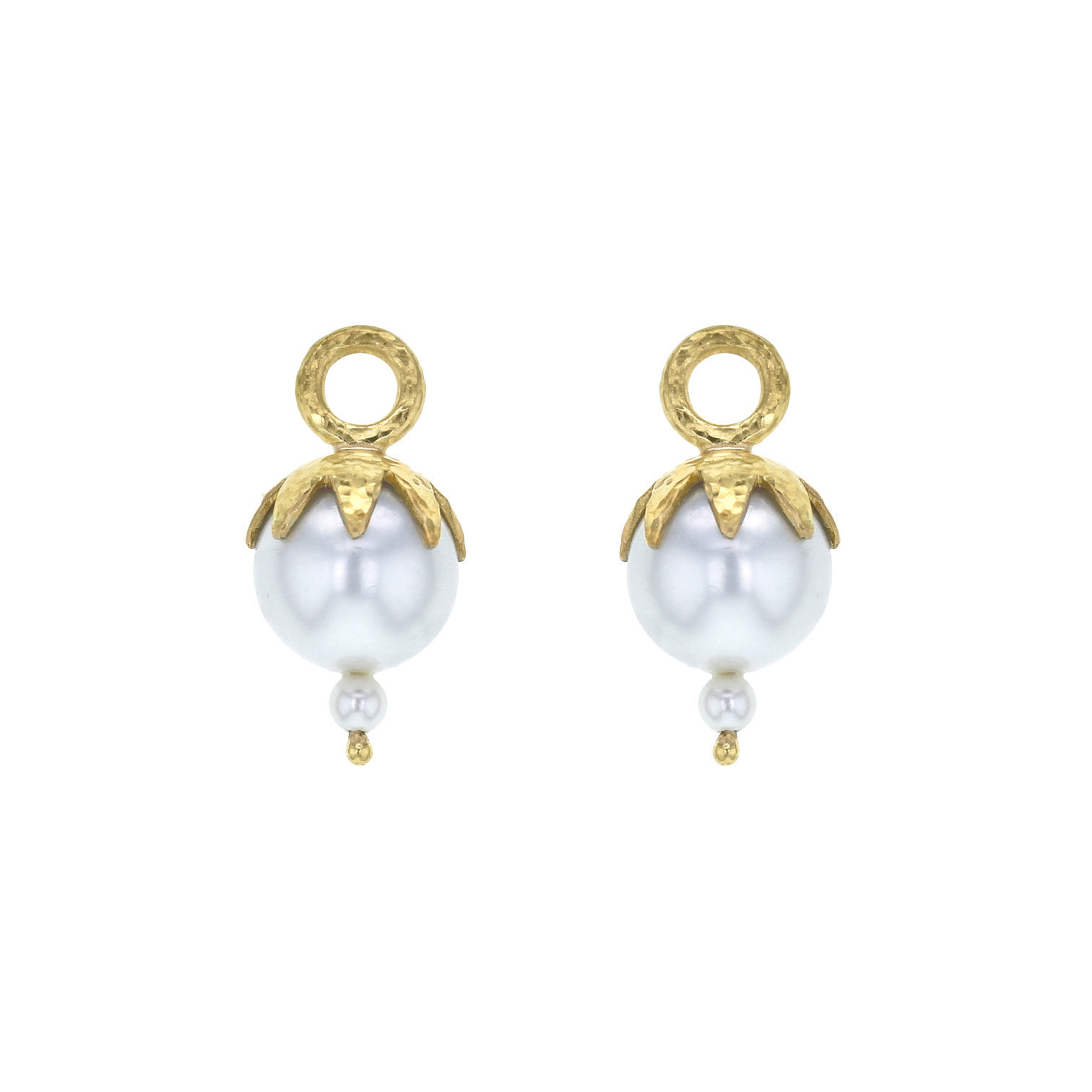 Elizabeth Locke Pearl Eggplant Cap Earring Charms – Bailey's Fine Jewelry