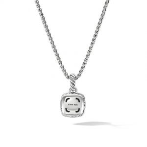 Petite Albion� Pendant Necklace with Pav� Diamonds